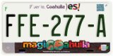 Coahuila, Cars (AAA-000-A)