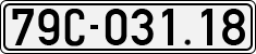 License plate of Vietnam, Cars