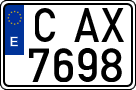 License plates of Spain, 1971 year series