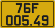 License plate of Vietnam, Commercial vehicles
