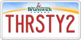 New Brunswick, Vanity Plates