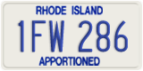 Rhode Island, Apportioned