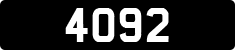 License plate of Guernsey, Regular plates