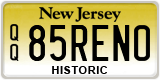 New Jersey, Vanity Plates