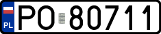 License plates of Poland, Regular car plates