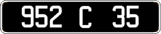 French license plate, FNI