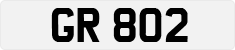 License plate of Cyprus, 1956-1990 - system