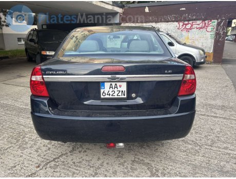 AA 642ZN, Chevrolet Malibu