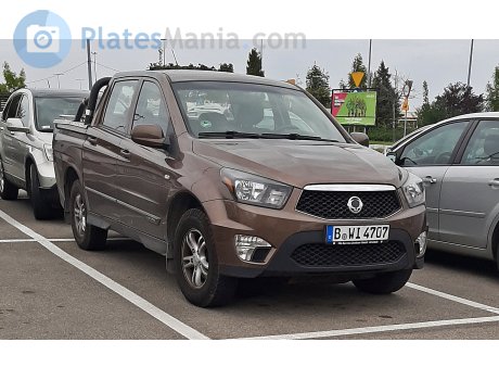 B WI 4707, SsangYong (KGM) Actyon