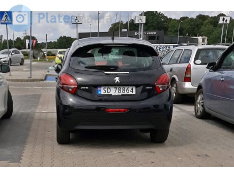 SD 78864, Peugeot 208