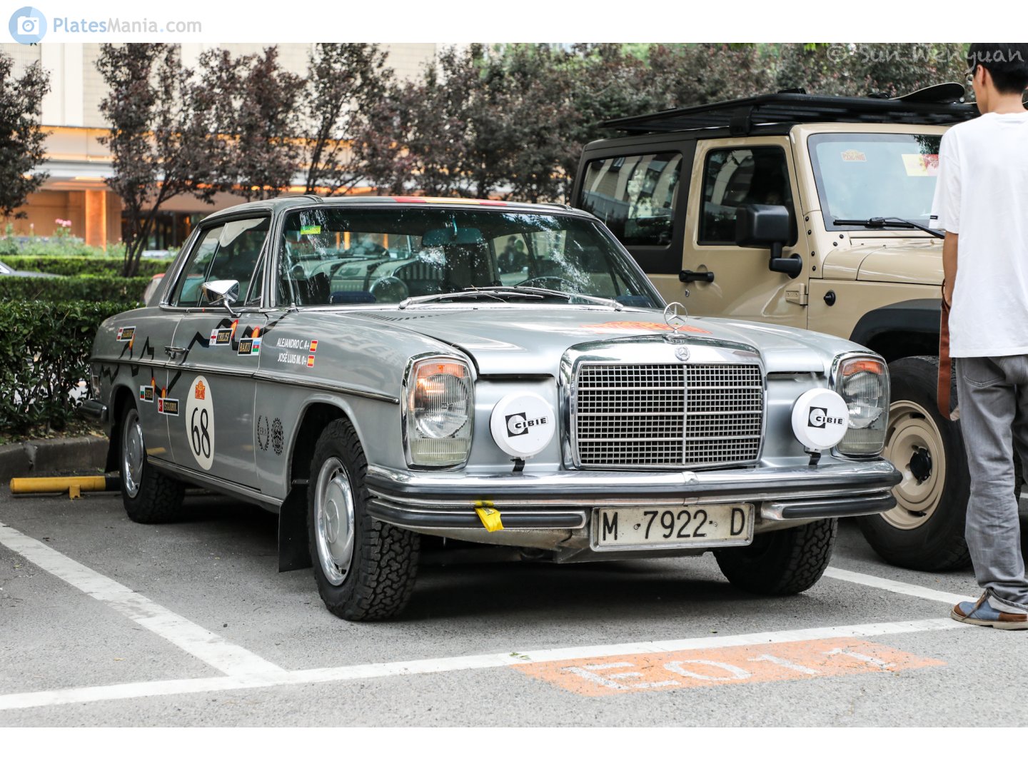 M 7922 D, Mercedes-Benz E-Klasse 250C/280C Coupé (W114), 1967­–1976