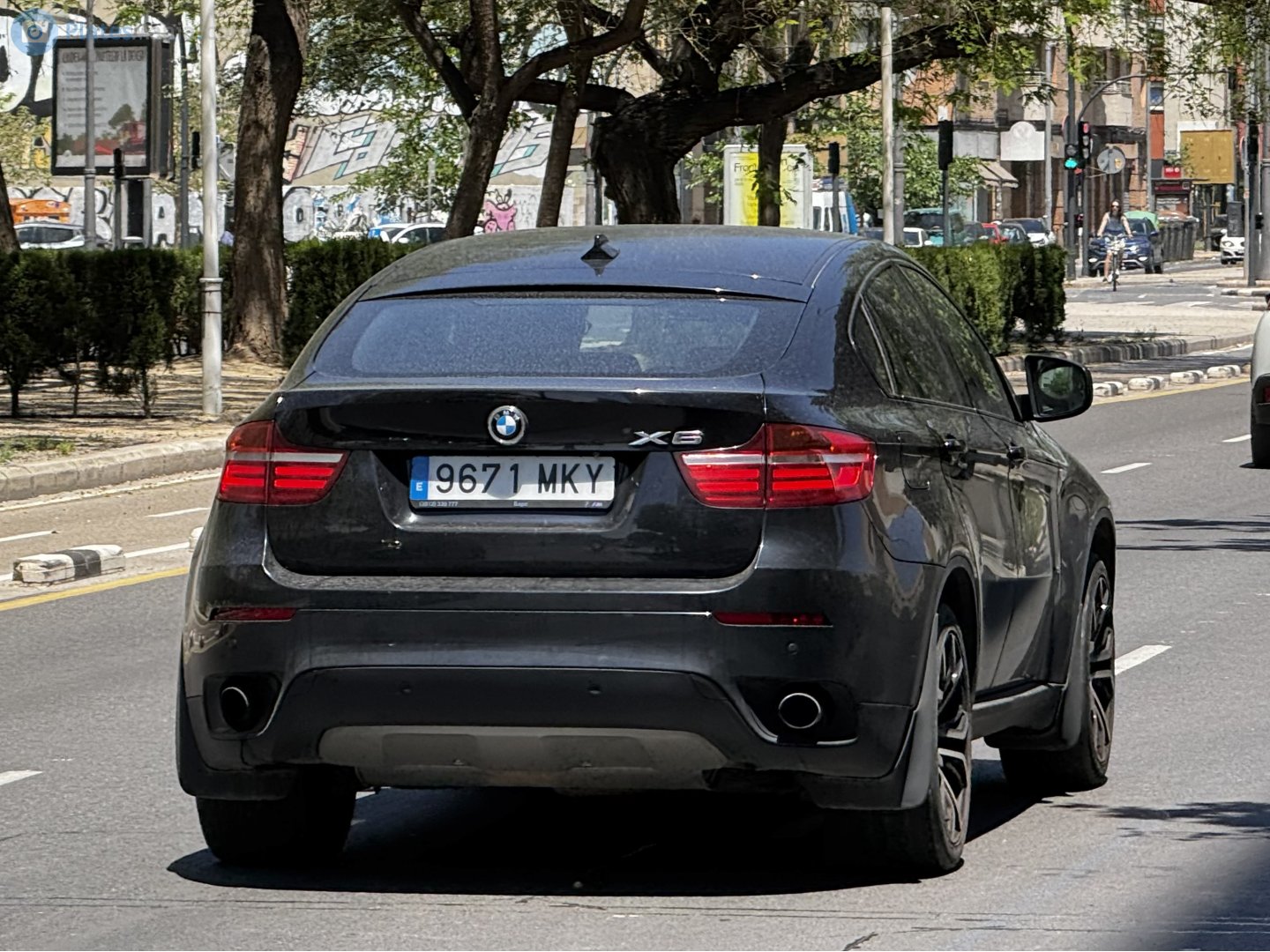 9671 MKY, BMW X6 1st gen (E71), 2008–2014