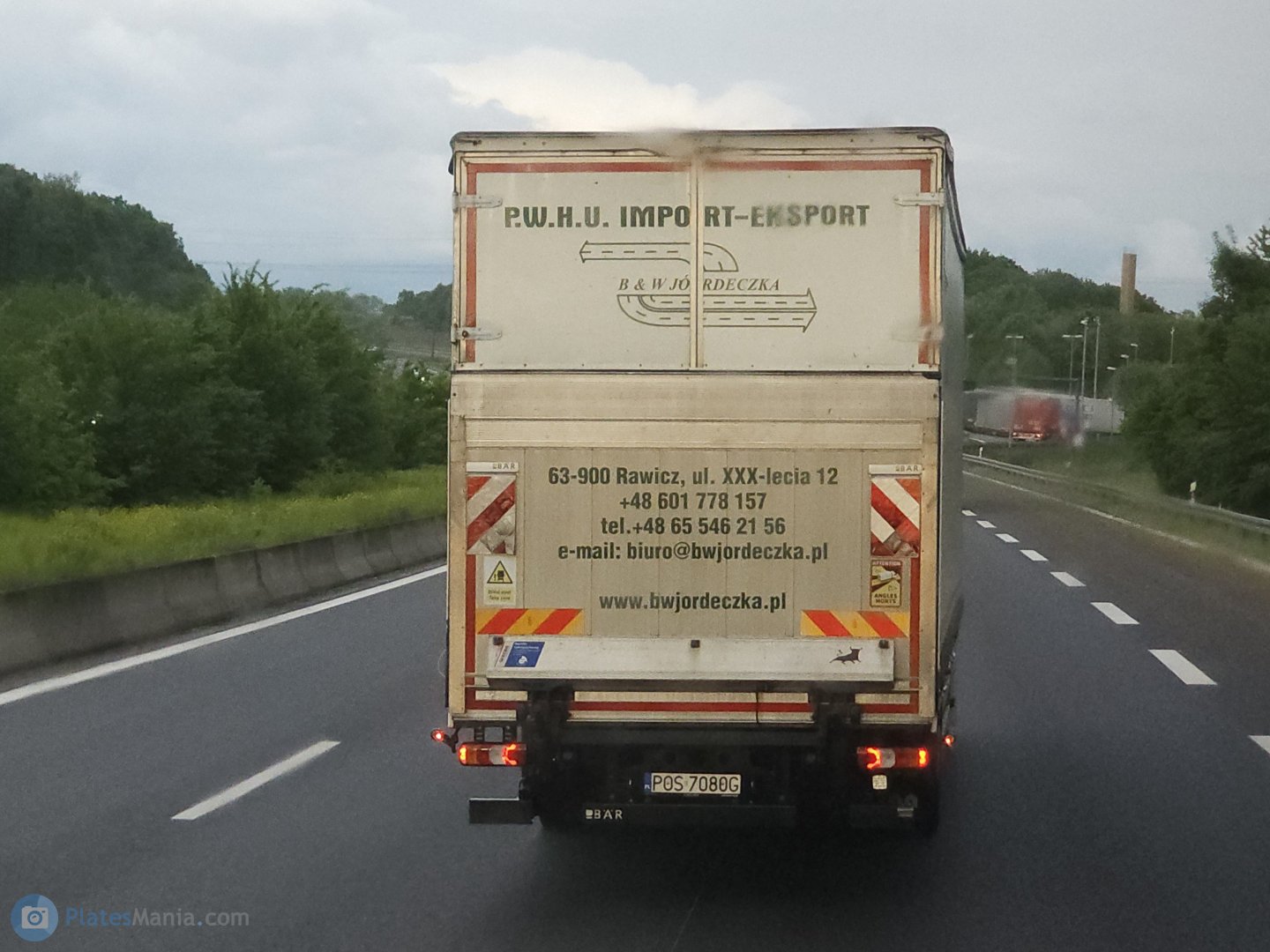 POS 7080G, Mercedes-Benz Actros 