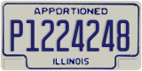 Illinois, Apportioned (P123456)