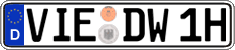 German license plate, Plates for oldtimers (type 
