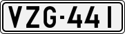 License plate of Finland, Cars