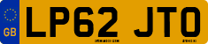 License plate of the United Kingdom, 2001 year system