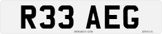 License plate of the United Kingdom, 1983 year system