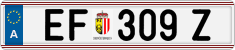 License plate of Austria, Regular plates