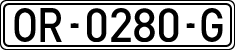 License plates of Spain, 1971 year series