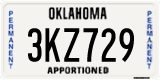 Oklahoma, Apportioned (1AB234)
