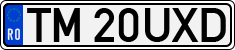 License plate of Romania, Regular plates