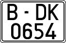B 0654 DK
