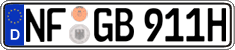 German license plate, Plates for oldtimers (type 