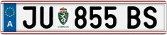 License plate of Austria, Regular plates