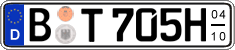 German license plate, Seasonal plates (Oldtimers)