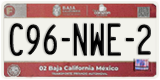 Baja California, Border zone (A00-AAA-0)