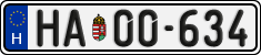 license plates of Hungary, Specialty plates (2022)
