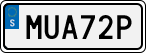 License plate of Sweden, Regular plates