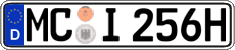 German license plate, Plates for oldtimers (type 
