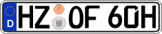 German license plate, Plates for oldtimers (type 