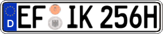 German license plate, Plates for oldtimers (type 