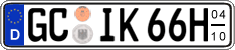 German license plate, Seasonal plates (Oldtimers)