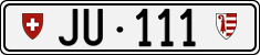 License plate of Switzerland, Cars