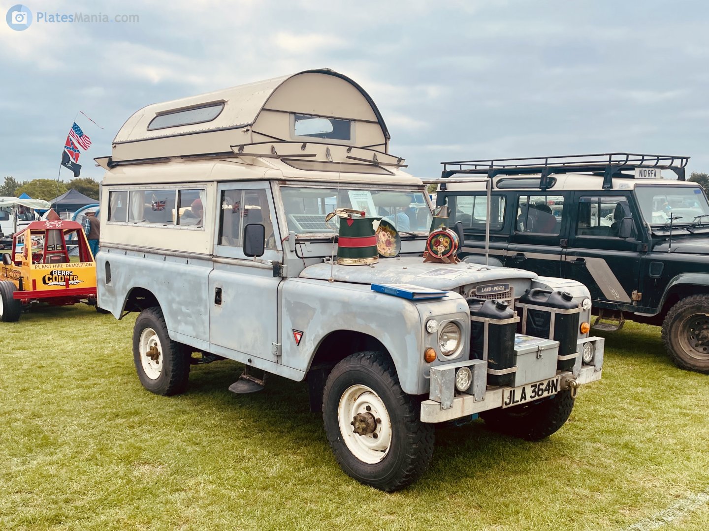 JLA364N, Land Rover Series III 109'' Conversion/Chassis, 1971–1985
