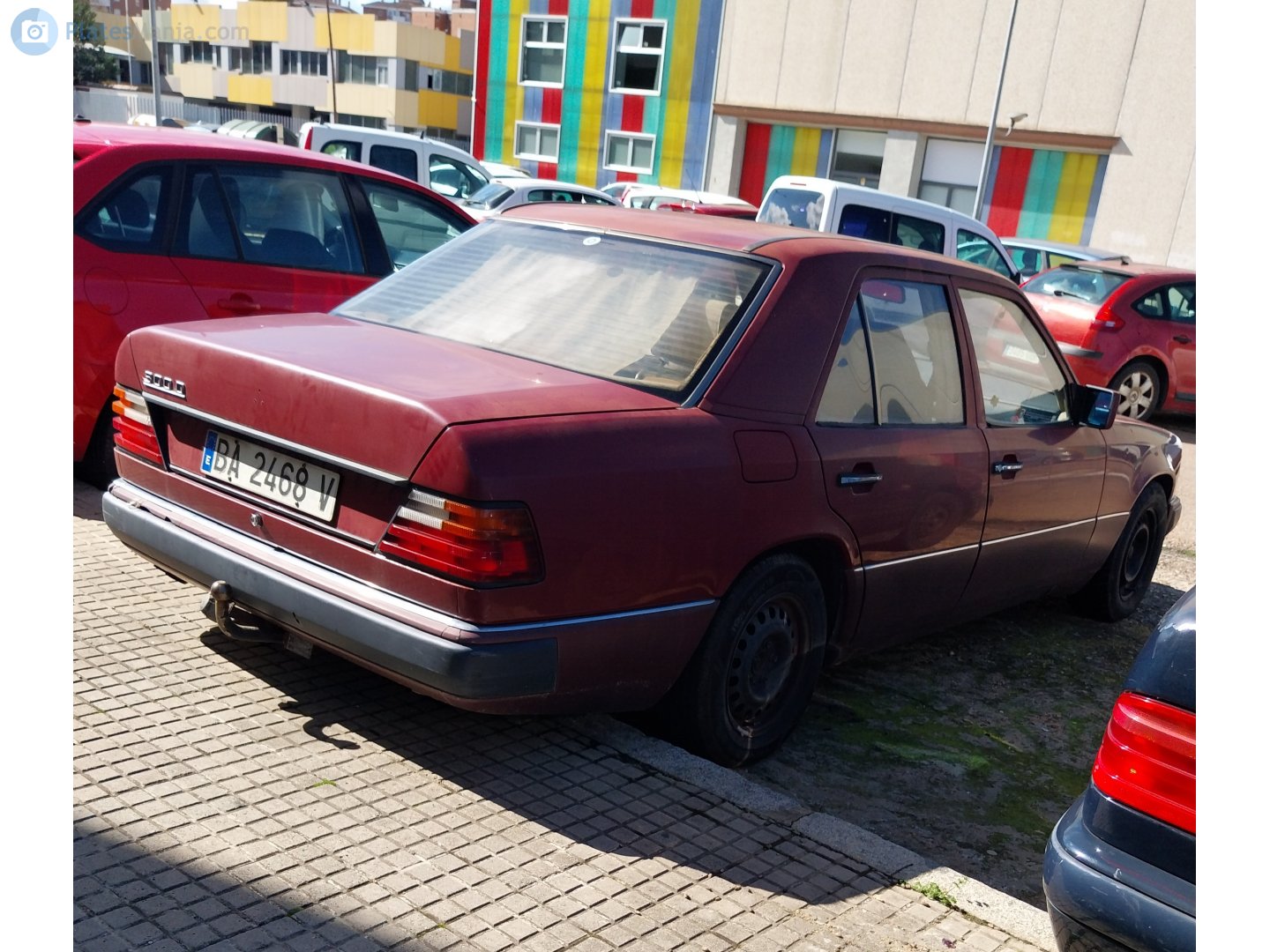 BA 2468 V, Mercedes-Benz E-Klasse 1st gen Sedan (W124), 1984­–1995