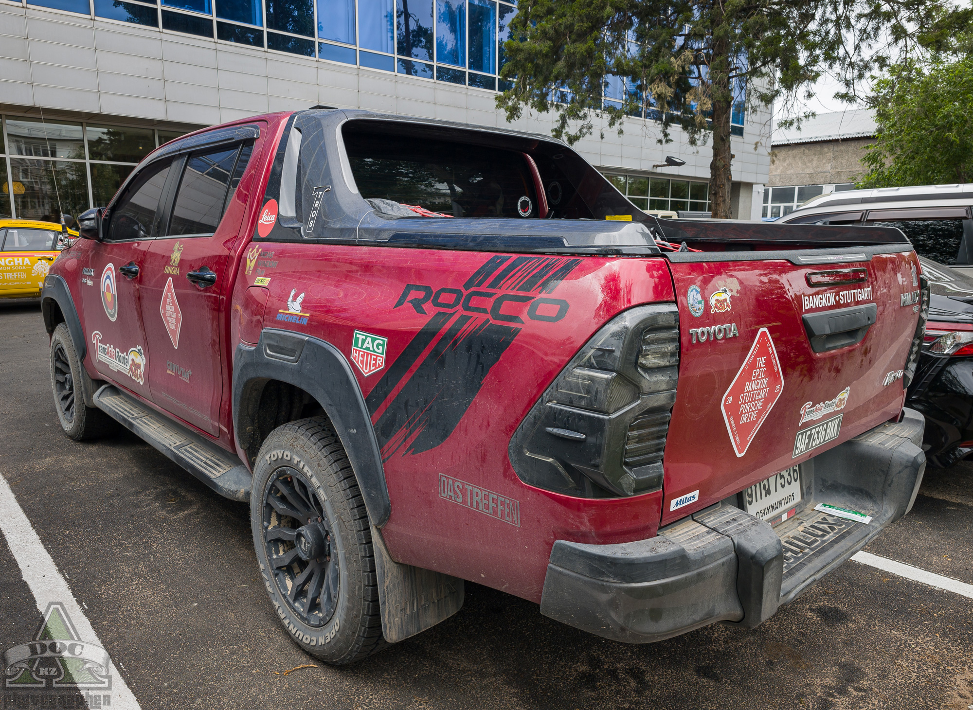 9กฉ 7536, Toyota Hilux 8th gen (AN120/AN130), 2015–