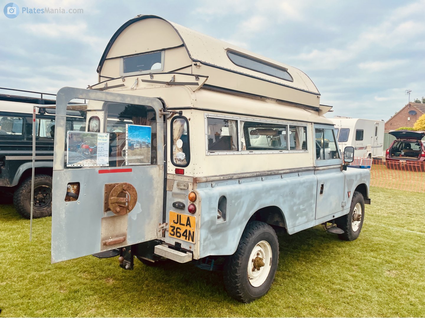 JLA364N, Land Rover Series III 109'' Conversion/Chassis, 1971–1985
