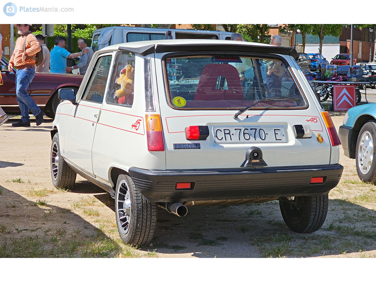 CR 7670 E, Renault 5 1st gen 3-door Hatch (122), 1972–1985