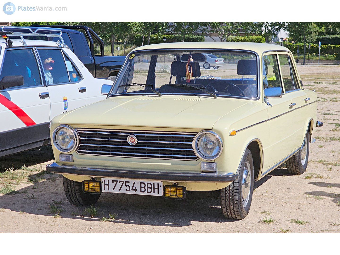H 7754 BBH, SEAT 124 1st gen (FA/FB) Berlina, 1968-1975