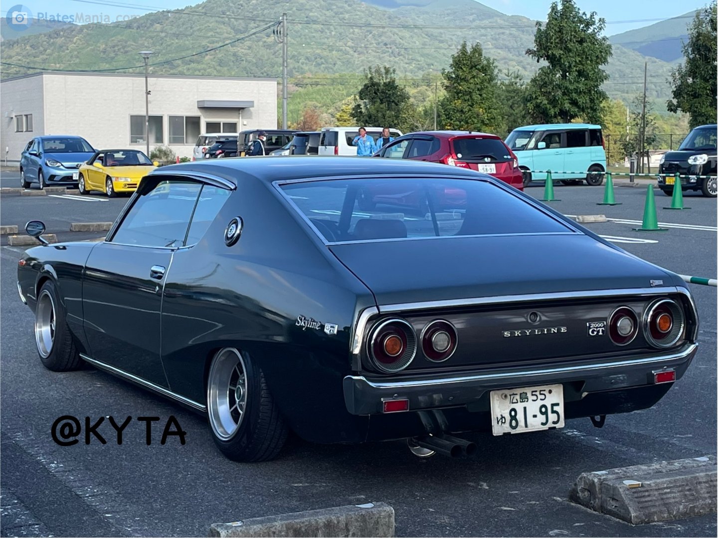 広島 55 ゆ 8195, Nissan Skyline 4th gen Coupé (C110), 1972–1977