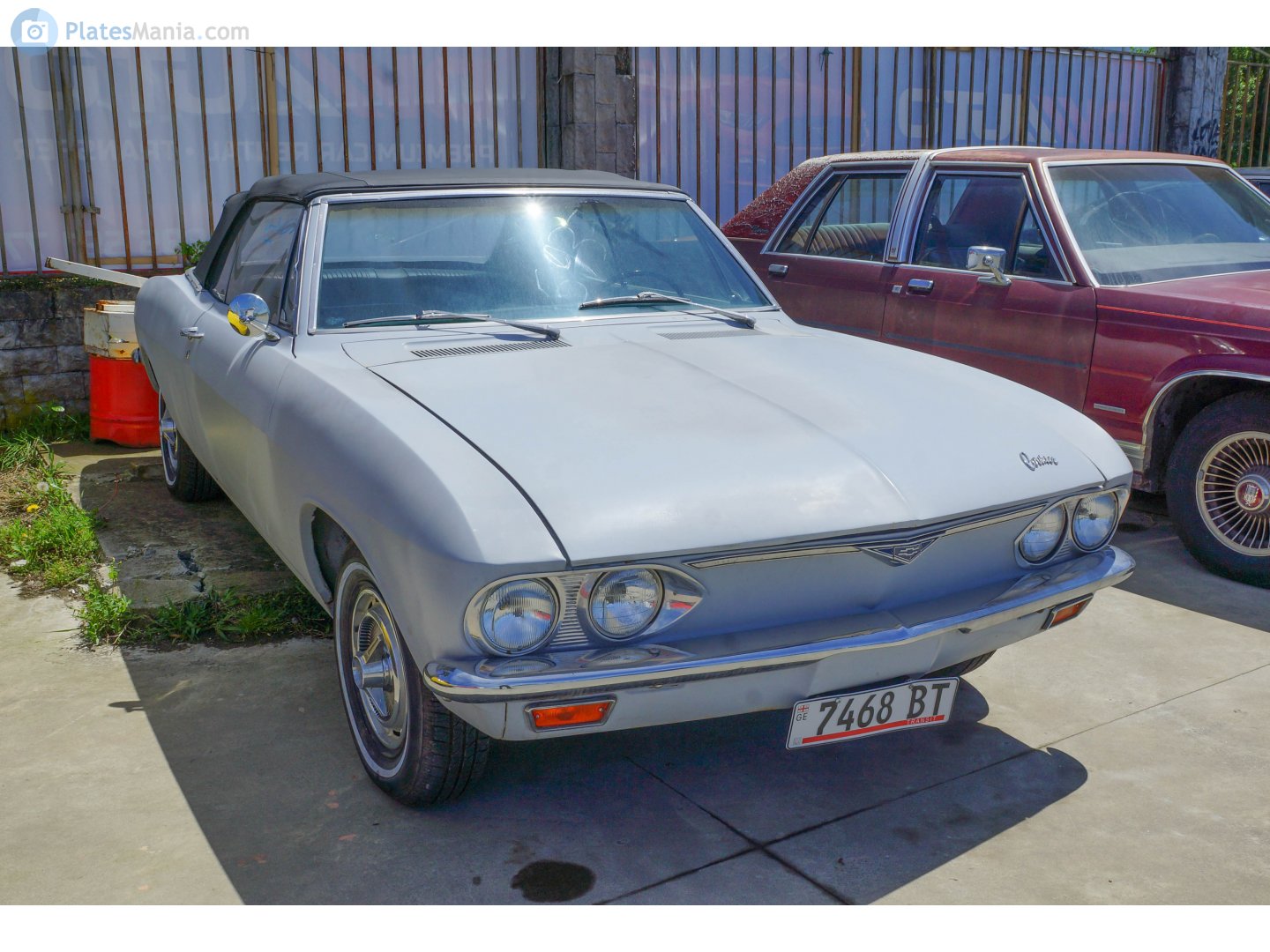 7468 BT, Chevrolet Corvair 2nd gen 2-door Convertible (67; Z-body), 1964–1969