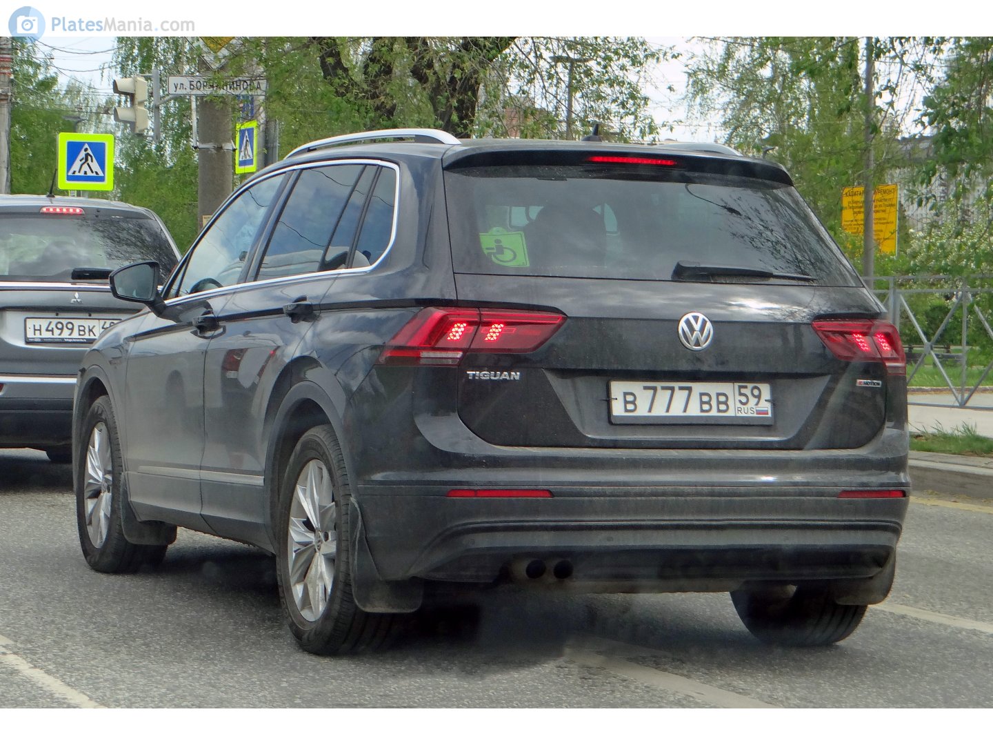 в 777 вв 59, Volkswagen Tiguan 2nd gen (AD/AX/Allspace/L), 2016–2021