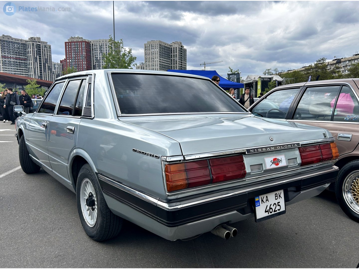 KA 4625 BK, Nissan Gloria 6th gen Sedan (430), 1979–1983