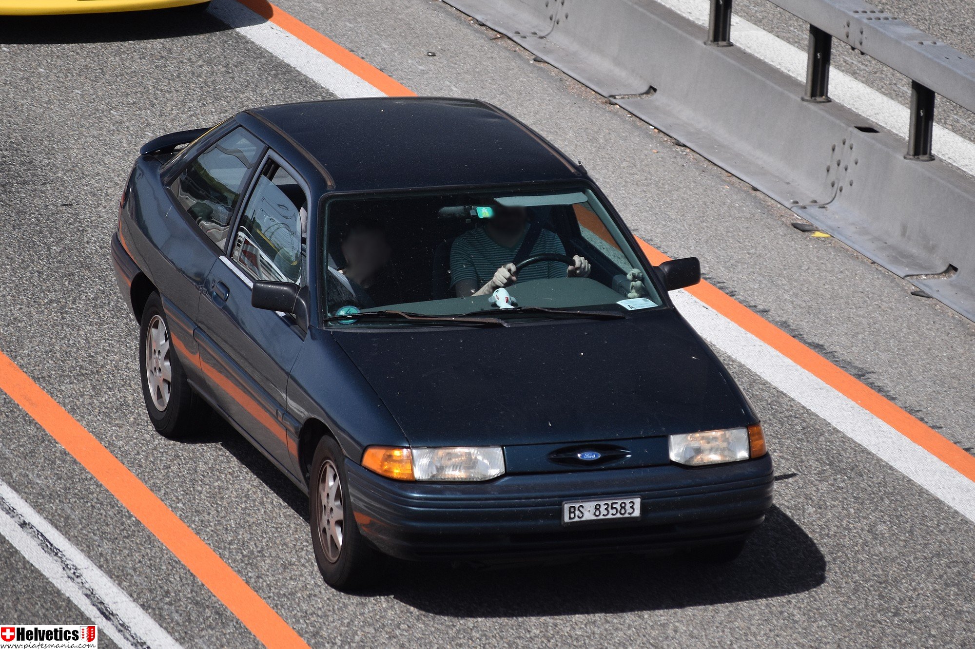 BS 83583, Ford Escort 5th gen 3-door Hatch (BG; NA-market), 1990–1996