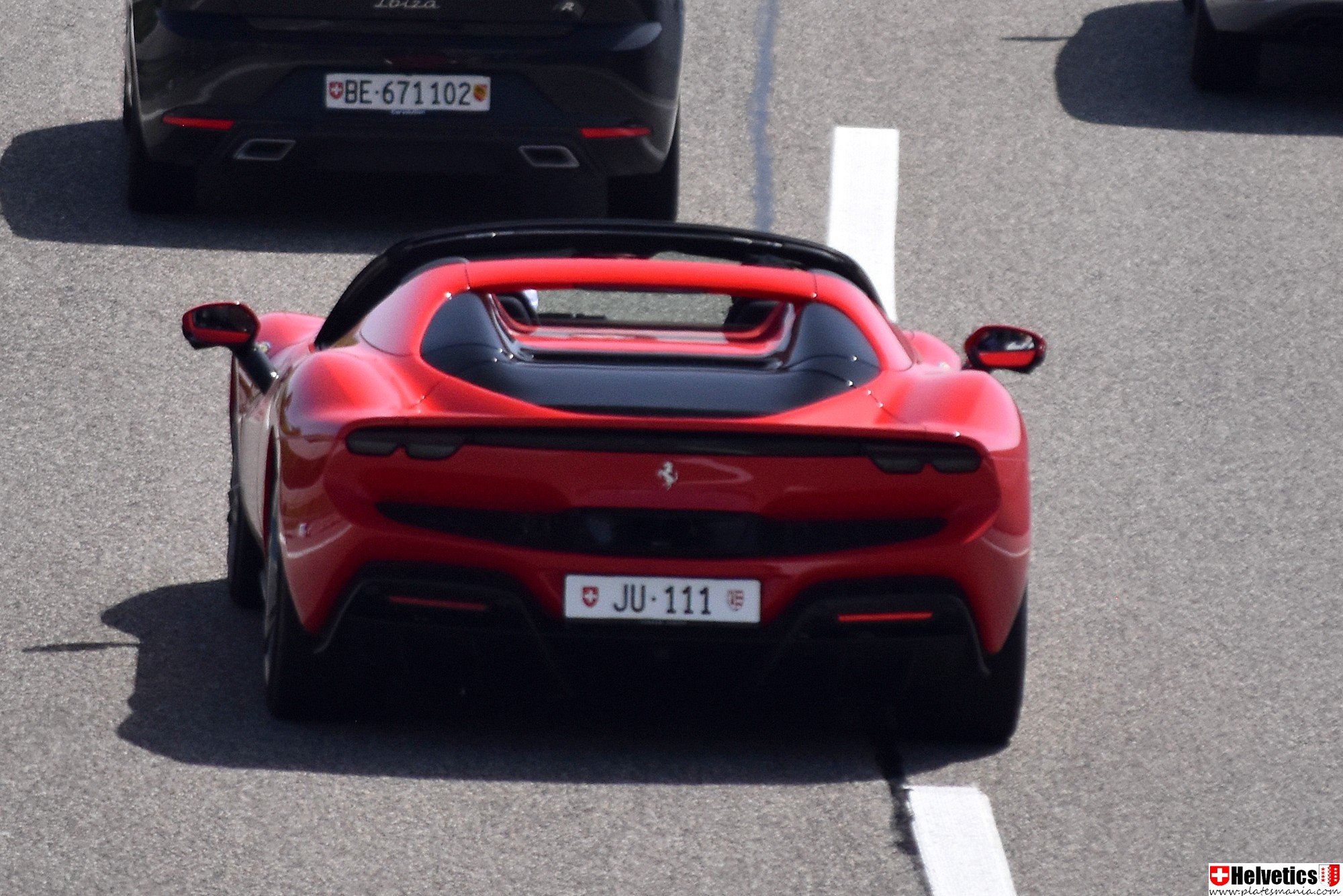 JU 111, Ferrari 296 1st gen (GTS) Targa (F171), 2022–